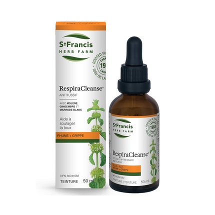 St. Francis - RespiraCleanse Tincture for Cold & Flu | 50 mL