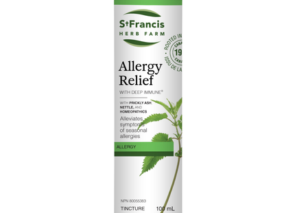St. Francis - Soulagement des allergies avec Deep Immune | 100 ml