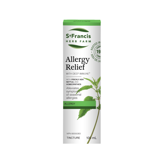 St. Francis - Soulagement des allergies avec Deep Immune | 100 ml