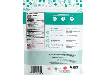 Organic Traditions - Oat Flour | 500 g