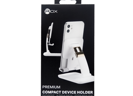 SUPPORT COMPACT POUR TÉLÉPHONE ET TABLETTE ROX