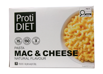 ProtiDiet - Natural Flavour Mac and Cheese | 7 x 44 g