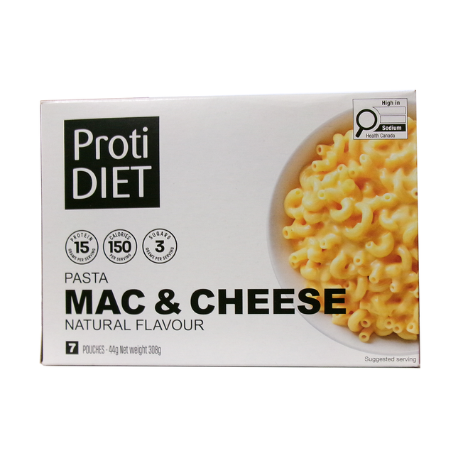ProtiDiet - Natural Flavour Mac and Cheese | 7 x 44 g
