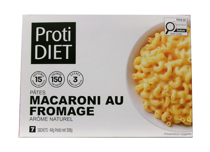 ProtiDiet - Natural Flavour Mac and Cheese | 7 x 44 g