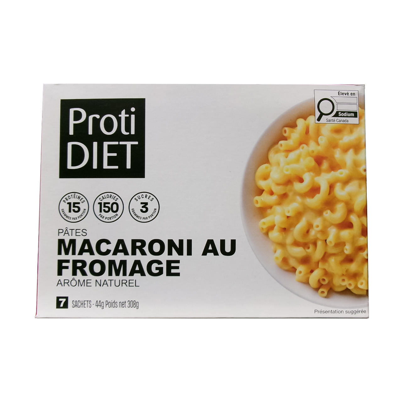ProtiDiet - Natural Flavour Mac and Cheese | 7 x 44 g – White Cross E-Store