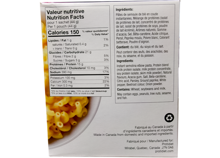 ProtiDiet - Natural Flavour Mac and Cheese | 7 x 44 g