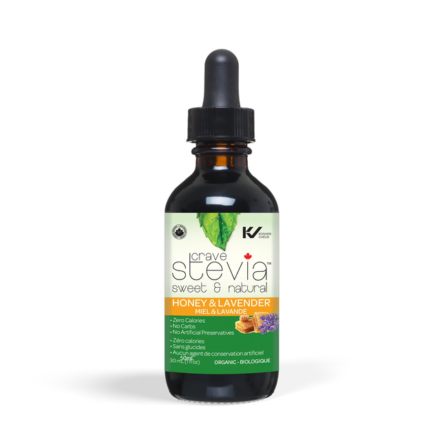 Crave Stevia - Honey & Lavender Liquid Stevia | 30 mL