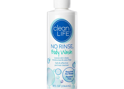 CleanLife - Base lavante hydratante corporelle sans rinçage | 236,6 mL