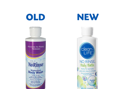 CleanLife - No Rinse Moisturizing Body Wash | 236 mL