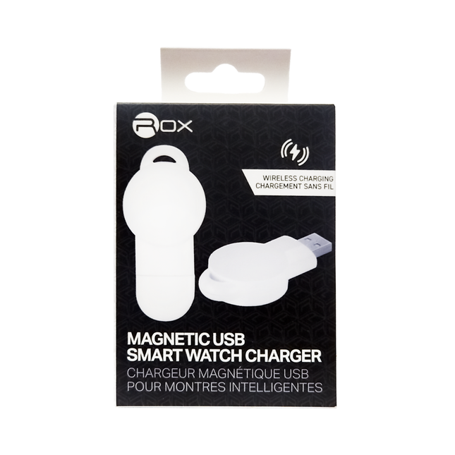 CHARGEUR USB MAGNÉTIQUE POUR MONTRE CONNECTÉE ROX