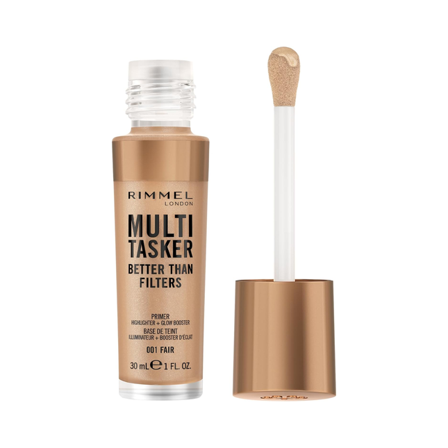 Rimmel - Multi Tasker 3IN1 Better Than Filters Face Primer, Glow Booster & Highlighter