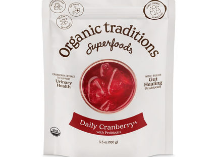 Traditions biologiques - Canneberges quotidiennes + | 100 g