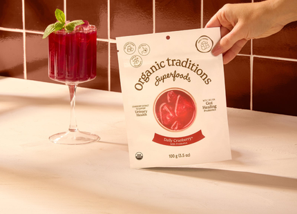 Traditions biologiques - Canneberges quotidiennes + | 100 g