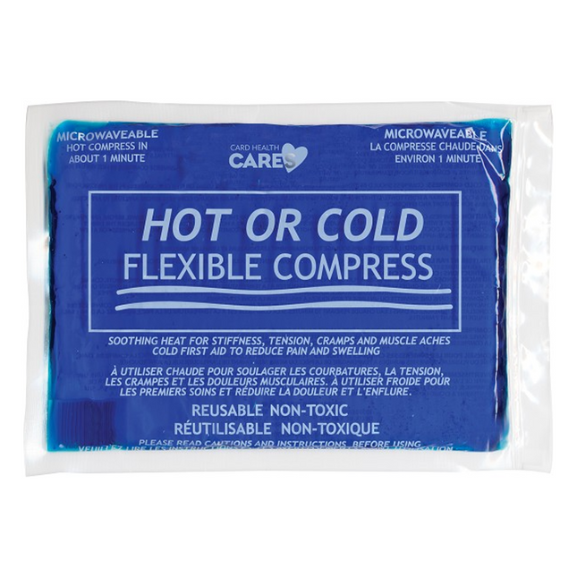 Card Health Cares - Hot/Cold Compress 7.5 IN x 10.25 IN | 1 Individual Compress