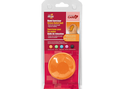 First Medic – Balle anti-stress pour exercice des mains | Extra doux