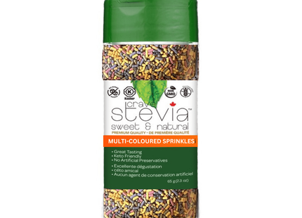 Crave Stevia - Multi Coloured Sprinkles | 65 g