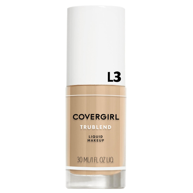COVERGIRL - Fond de teint liquide TruBlend, L3 Ivoire naturel | 30 ml