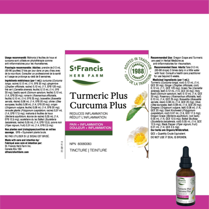 St. Francis - Turmeric Plus | 50 mL