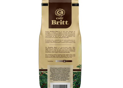 Cafe Britt - Breakfast Blend Costa Rican Ground Coffee | 340 g