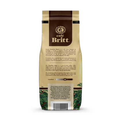 Cafe Britt - Breakfast Blend Costa Rican Ground Coffee | 340 g