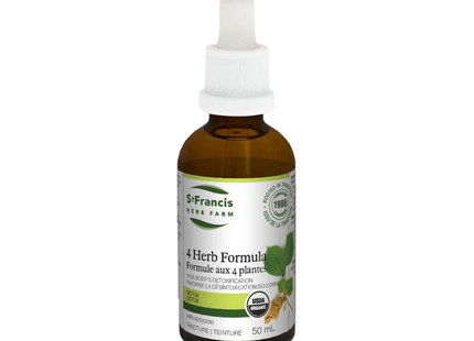 St. Francis - 4-Herb Formula Tincture | 50 mL