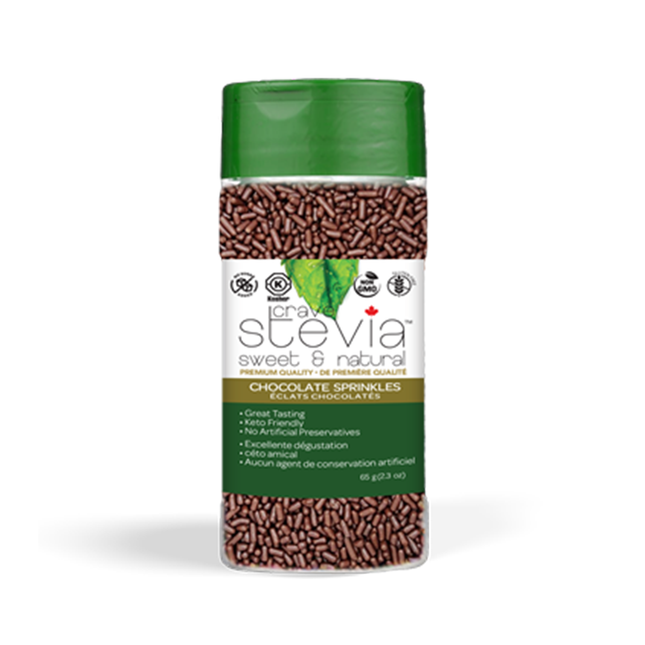 Crave Stevia - Chocolate Sprinkles | 65 g