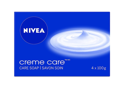 Nivea - Creme Care Soap Bars | 4 Bars