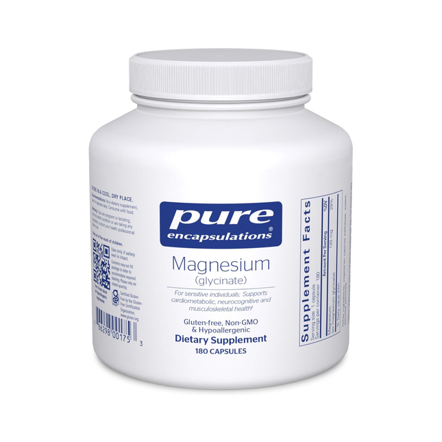 Pure Encapsulations - Magnesium Glycinate | 180 Capsules