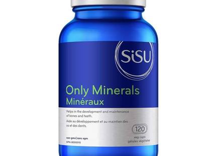 Sisu - Only Minerals | 120 Vegetarian Capsules*