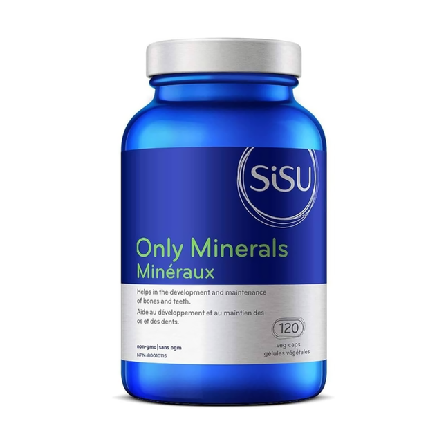 Sisu - Only Minerals | 120 Vegetarian Capsules*