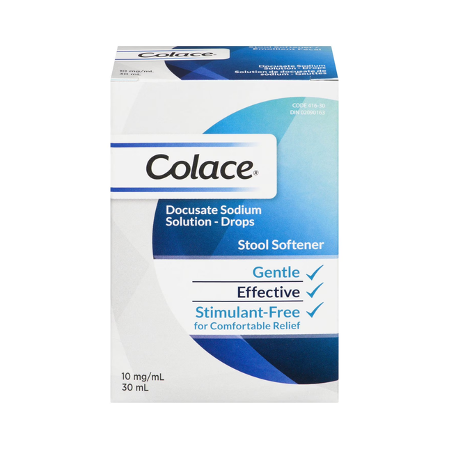 Colace - Stool Softener 10 mg | 30 mL