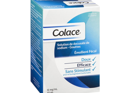 Colace - Stool Softener 10 mg | 30 mL