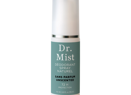 Dr. Mist - Fragrance Free Deodorant Spray | 50 mL