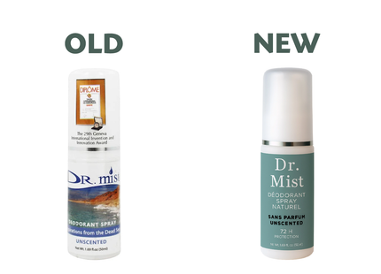 Dr. Mist - Fragrance Free Deodorant Spray | 50 mL