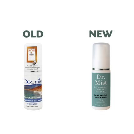 Dr. Mist - Fragrance Free Deodorant Spray | 50 mL