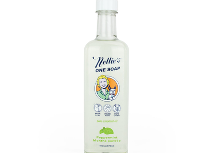 Nellie's - One Soap, Menthe poivrée | 570 ml