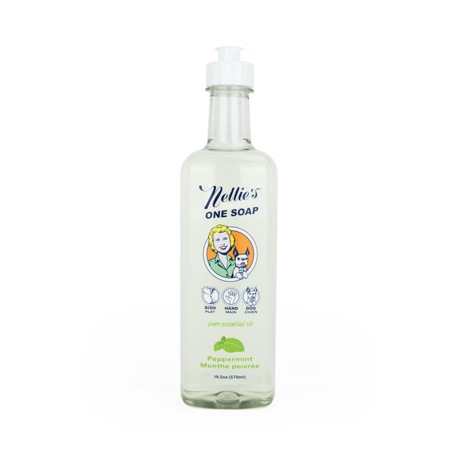 Nellie's - One Soap, Menthe poivrée | 570 ml