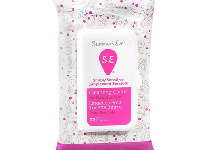 Summer's Eve Simply Sensitive Cleansing Cloths | 32 Cloths