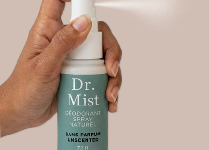 Dr. Mist - Deodorant Spray, Fragrance Free | 75 mL