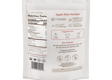 Organic Traditions - Apple Peel Powder | 100 g