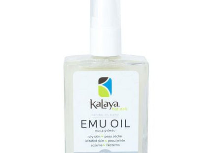 Kalaya Naturals Emu Oil for Dry, Irritated Skin and Eczema | 60 ml