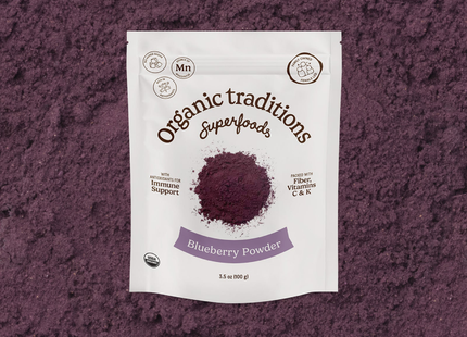 Organic Traditions - Blueberry Powder, Cold Dried | 100 g