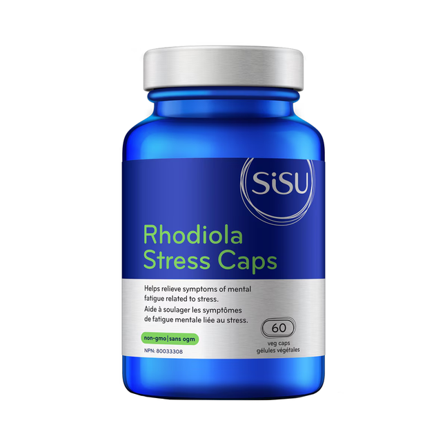 Sisu - Rhodiola Stress Caps | 60 Vegetarian Capsules