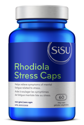 Sisu - Casquettes anti-stress Rhodiola | 60 Capsules Végétariennes*