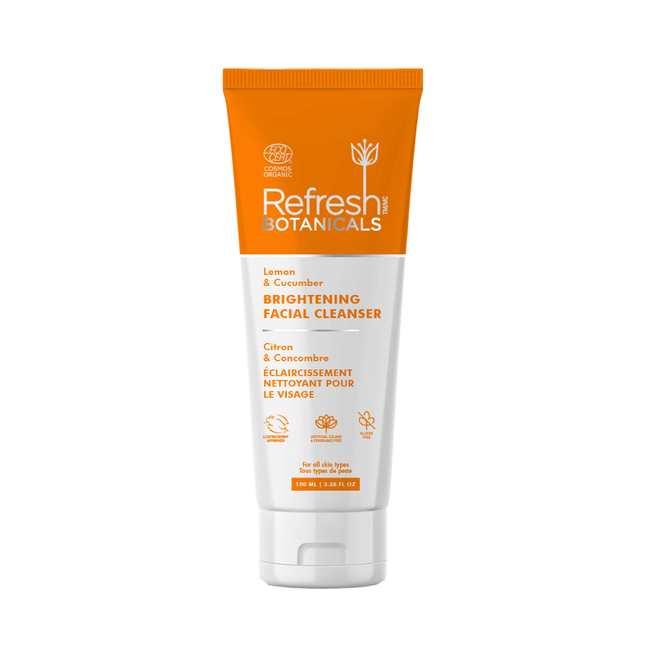 Refresh Botanicals - Nettoyant éclaircissant pour le visage - Citron et concombre | 100 ml