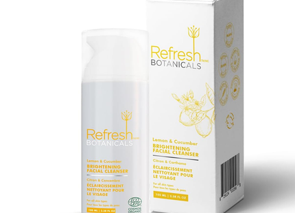 Refresh Botanicals - Nettoyant éclaircissant pour le visage - Citron et concombre | 100 ml