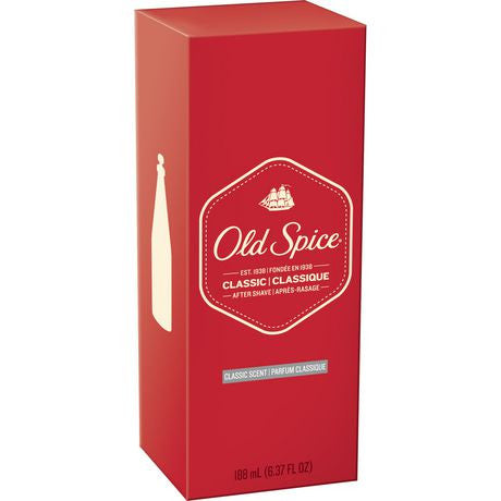 Après-rasage classique Old Spice – Parfum classique | 125 ml