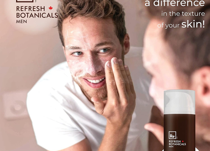 Refresh Botanicals - Men Detox Facial Wash - Bamboo Charcoal & Rooibos Tea | 100 mL