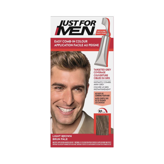Just For Men - AutoStop Easy Comb-In Colour | A-25 Light Brown