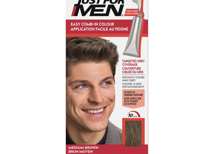 Just For Men - AutoStop Easy Comb-In Colour | A-35 Medium Brown